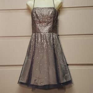 MASQUERADE EUC shimmery embellished dress 9/10